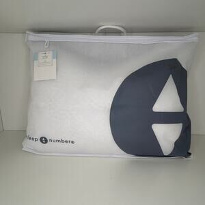 Sleep Number ComfortFit Curved Pillow Standard Size  Ergonomic Memory Foam Blend